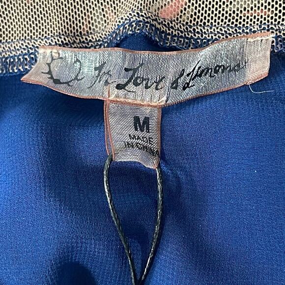 For Love & Lemons Niccola Embroidery Floral Mini Dress Size Medium NEW - Picture 7 of 9